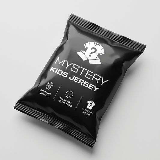 Sealed black Mystery Kids Jersey package